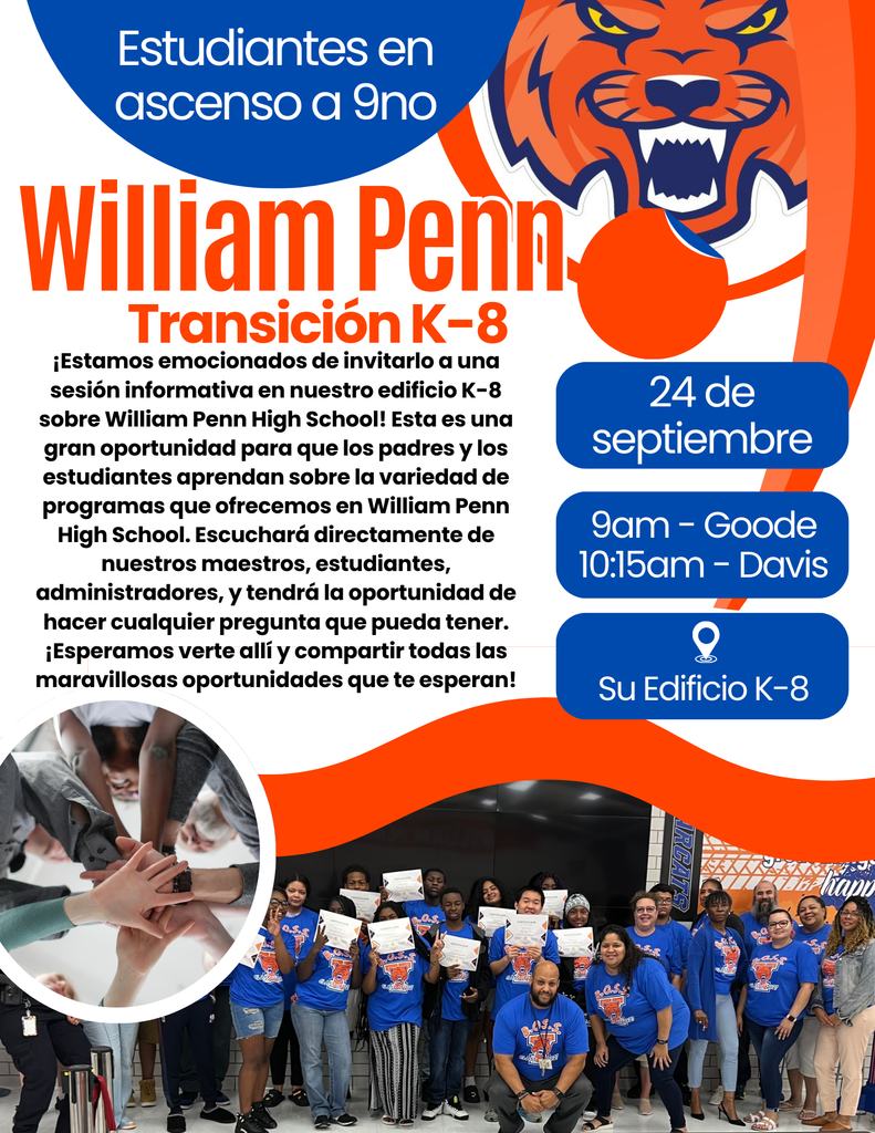 William Penn K-8 Transition (Spanish)