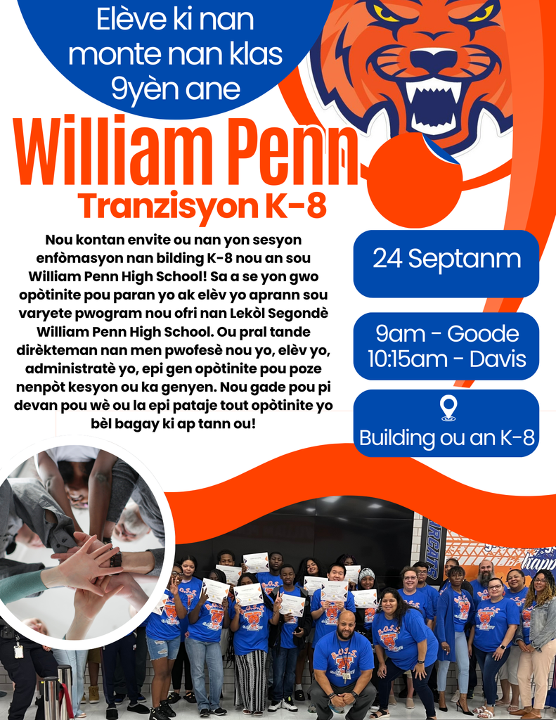 William Penn K-8 Transition (Haitian Creole)