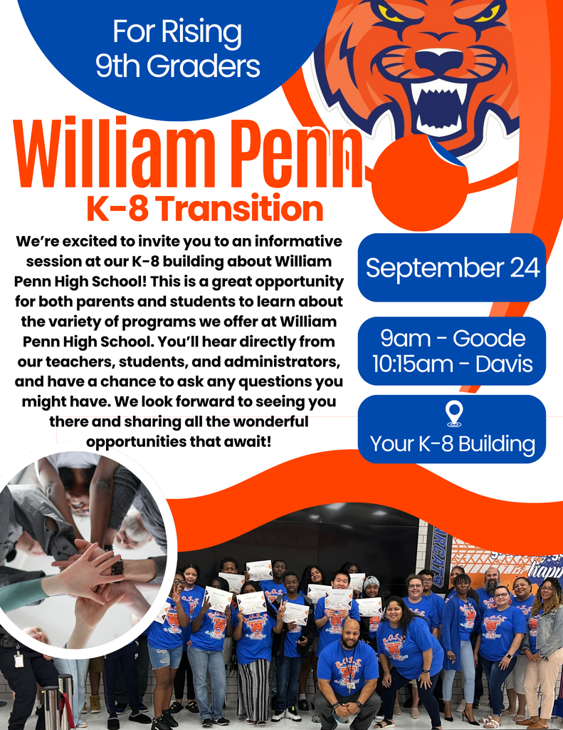 William Penn K-8 Transition (English)