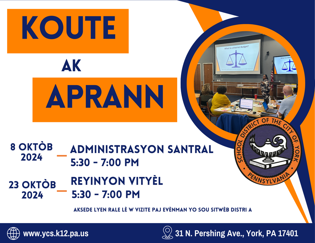 Join Us for Budget "Listen and Learn" Sessions