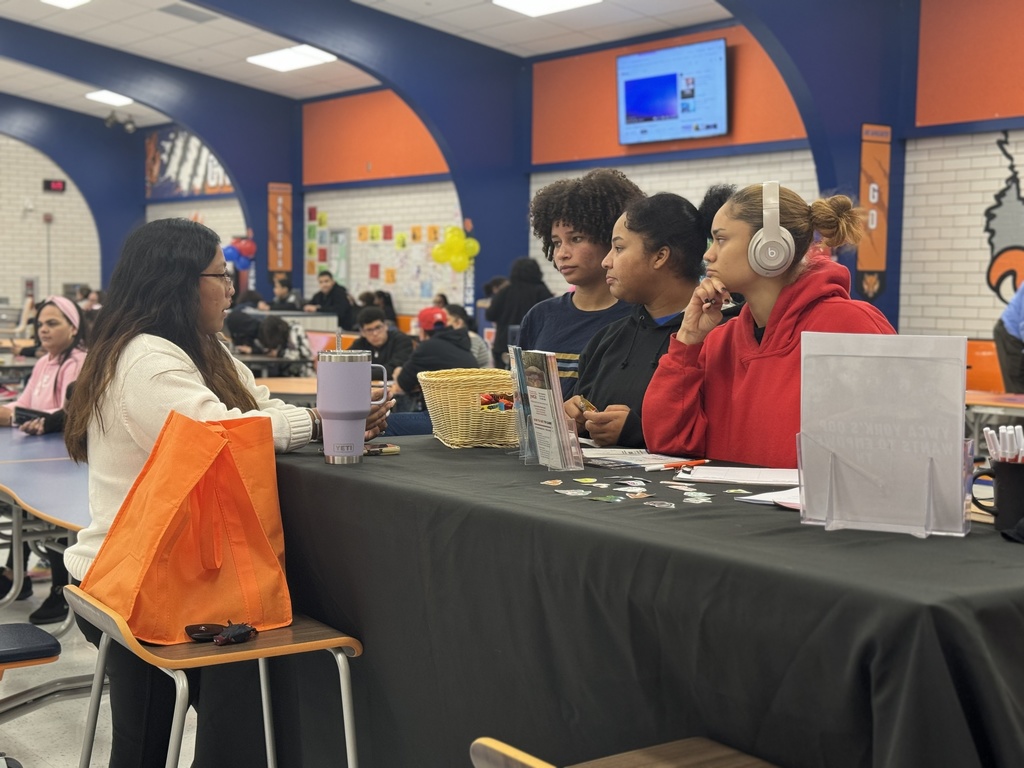 Students participating at the Hispanic Heritage Month celebration