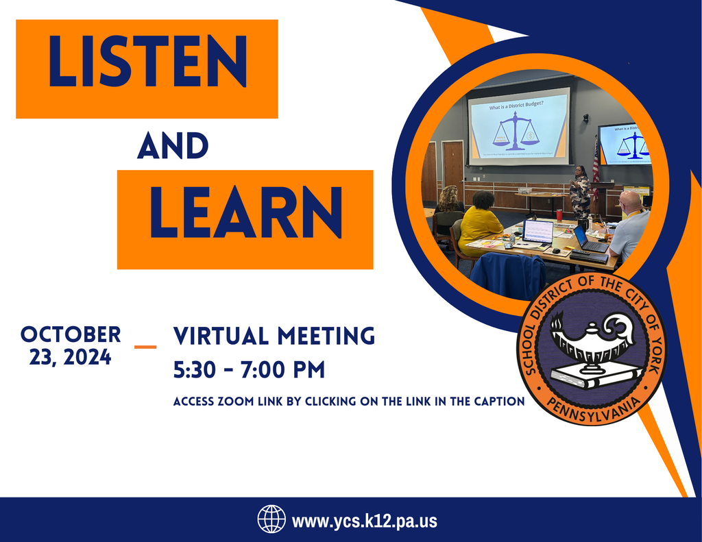 Flyer for virtual meeting - English
