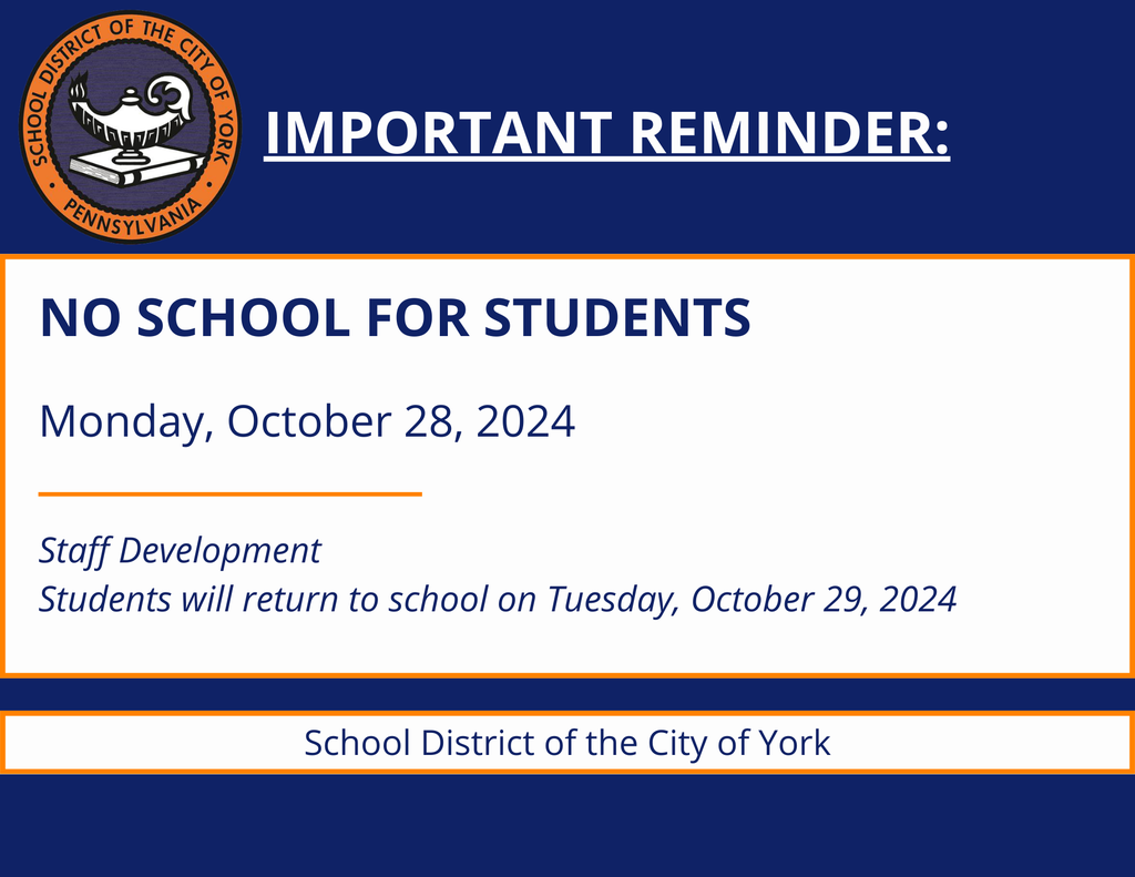 10/28 - No school for all students 