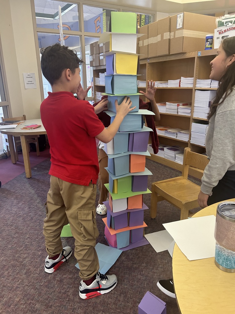 Students working on a project 