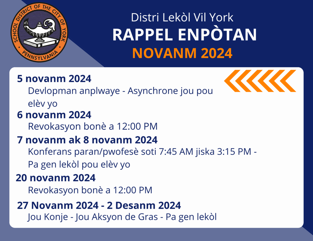 Graphic for calendar reminders