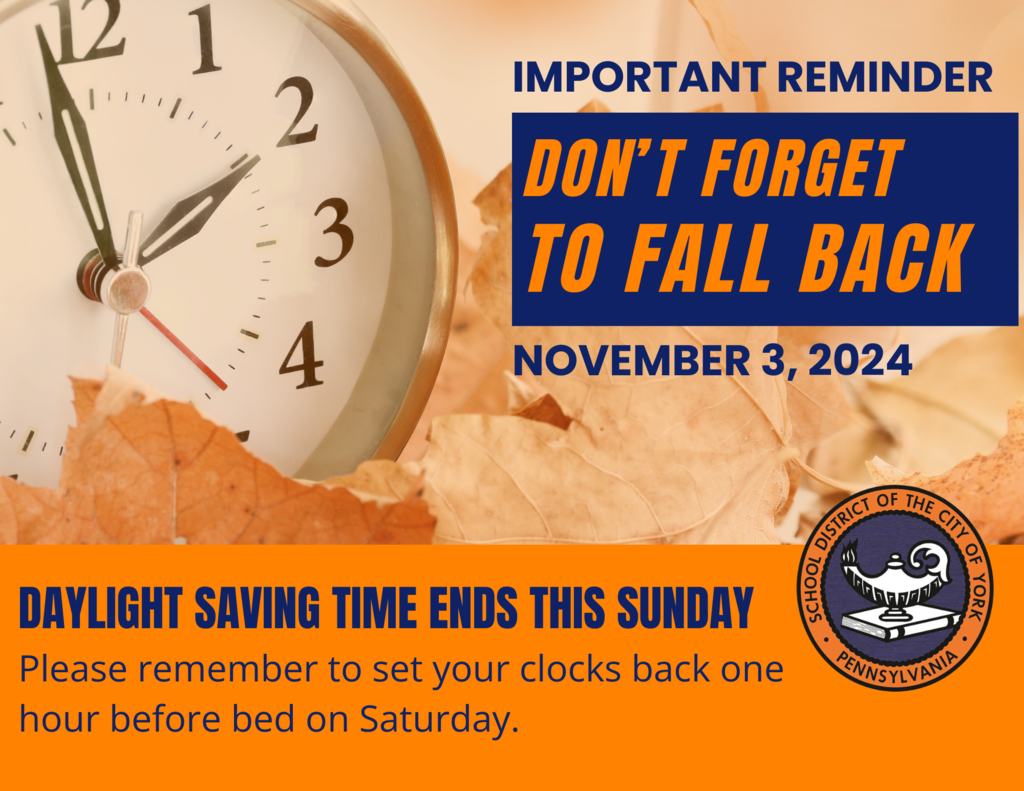 Flyer for daylight saving time 