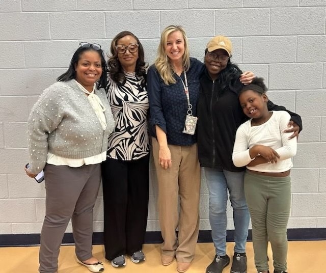 Dr. Berry will staff and students in the cafeteria