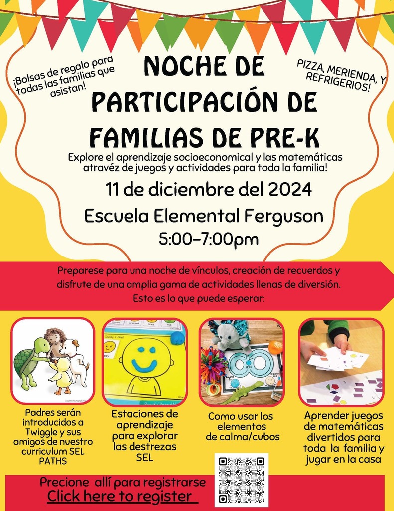 Pre-K Family Engagement Night