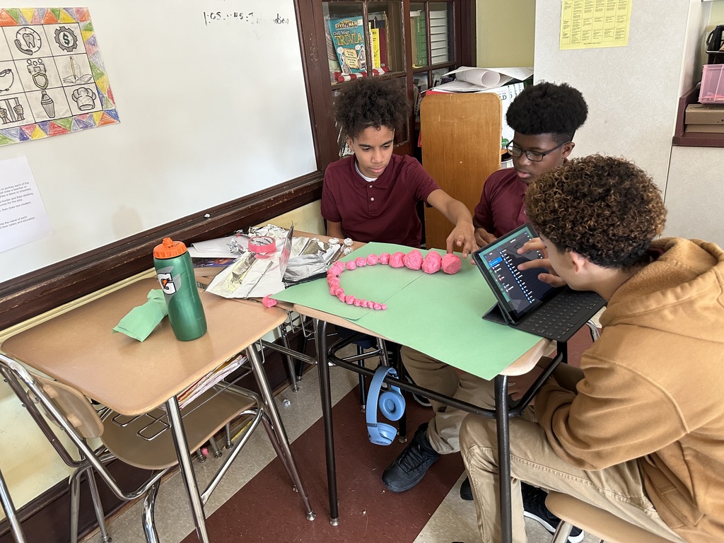 Group of students working on a project