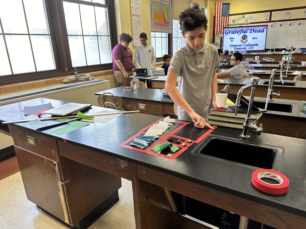 Group of students working on a project