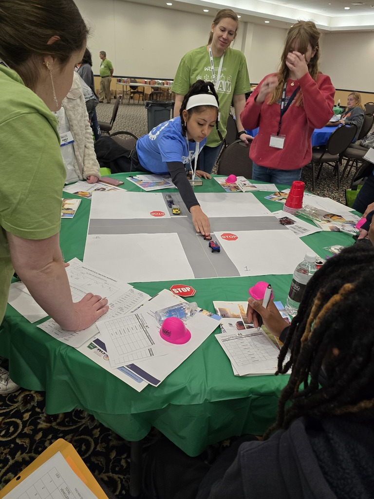 Group of students working on a project