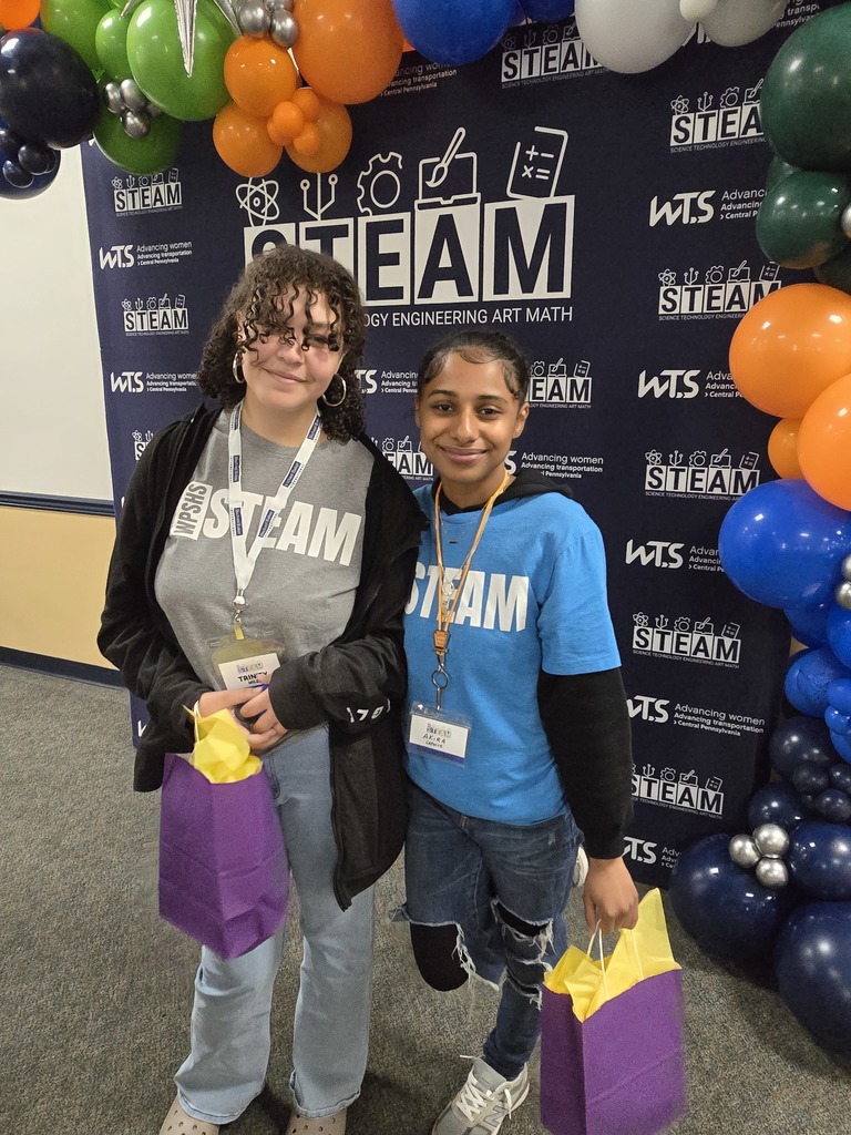 Two students posing for a photo
