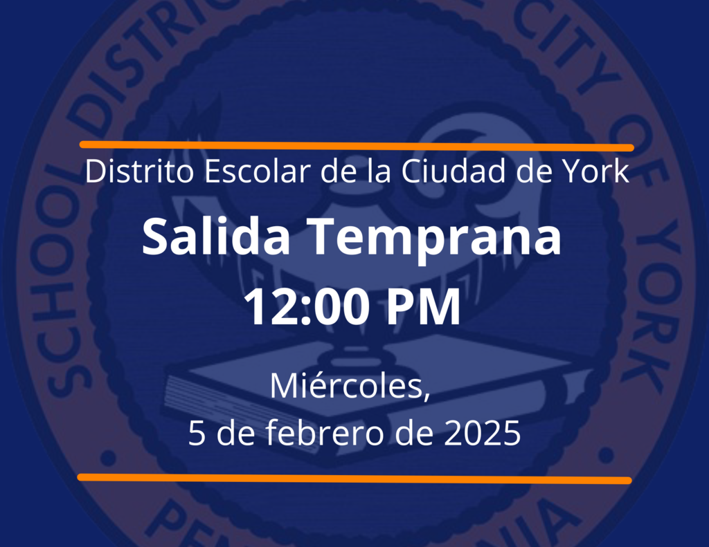 Early Dismissal reminder