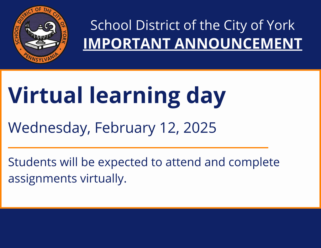 Virtual learning day