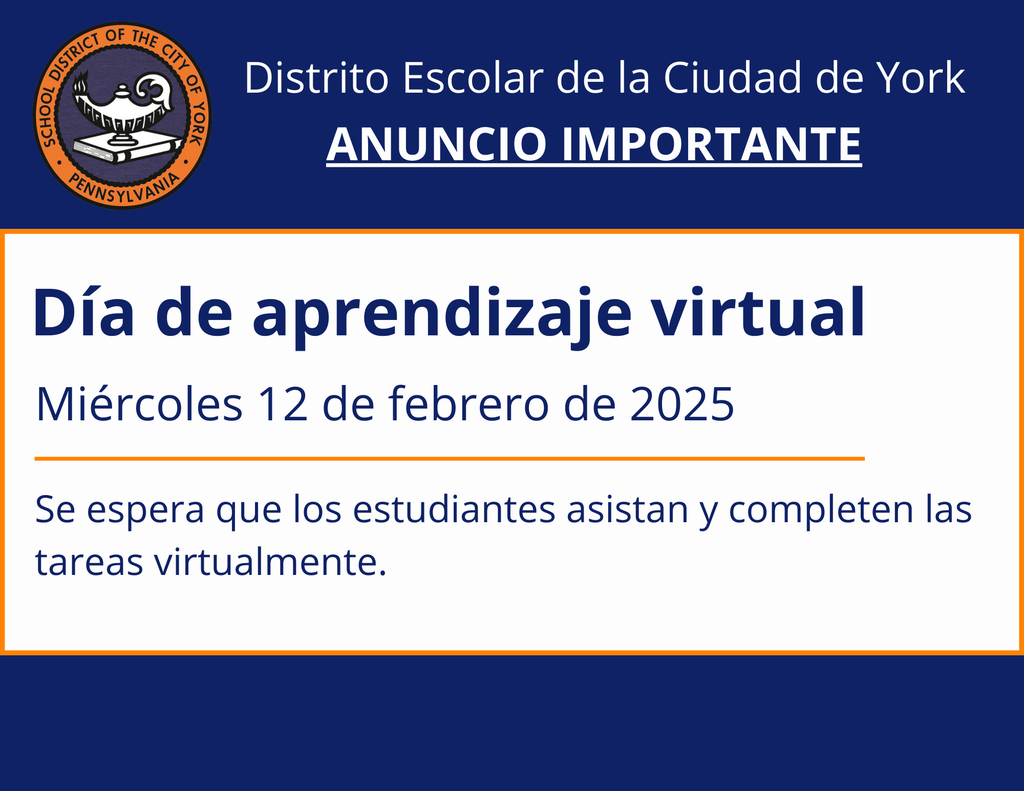 Virtual learning day