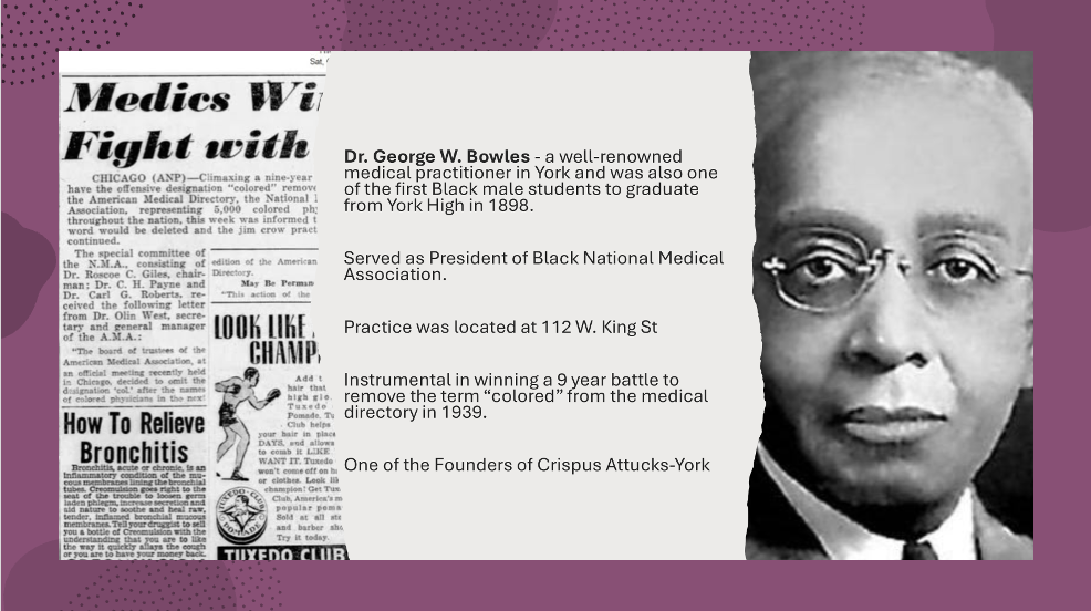 Samantha Dorm BHM Fact