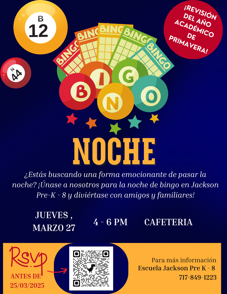 Flyer with words on it