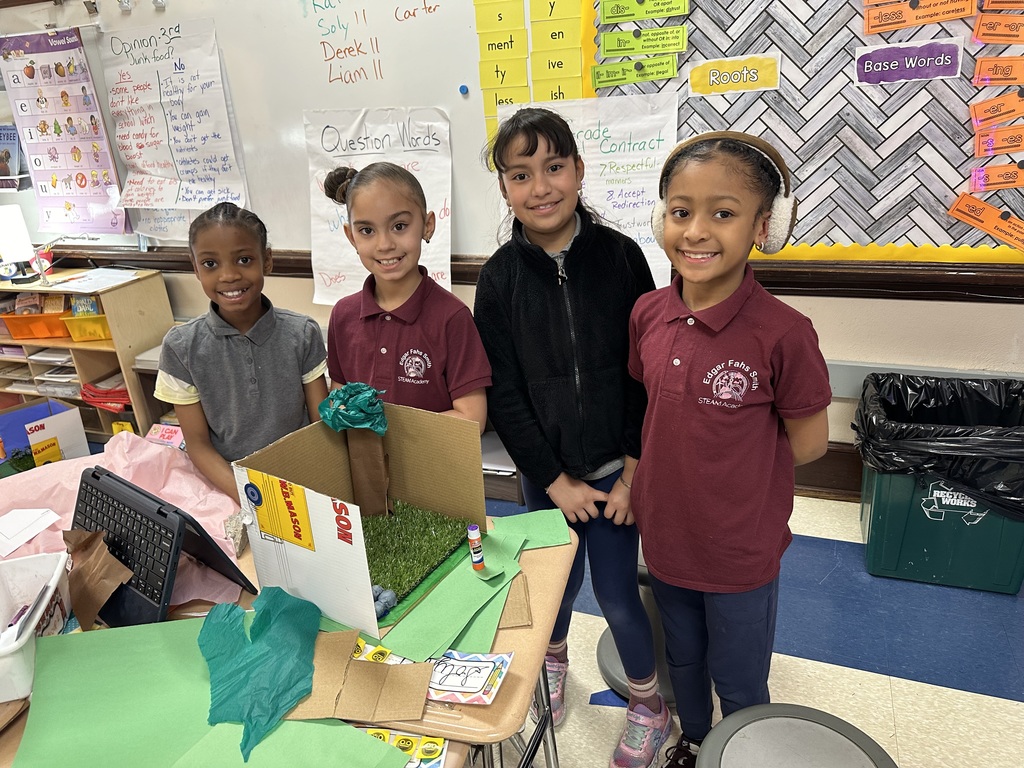 A group of students smiling