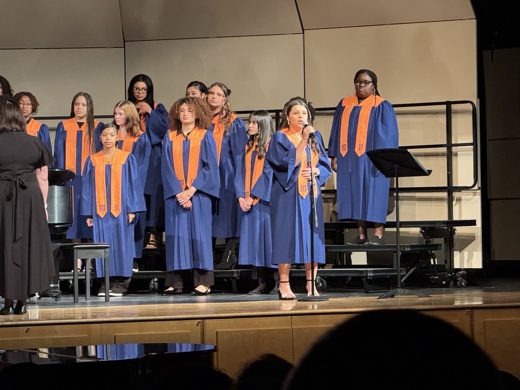 WPSHS Spring Choral Concert - Choir singing