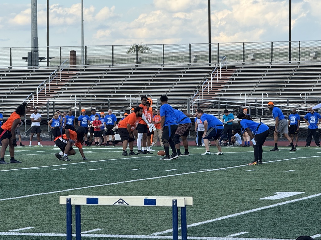 Staff vs. Student Flag Football Game