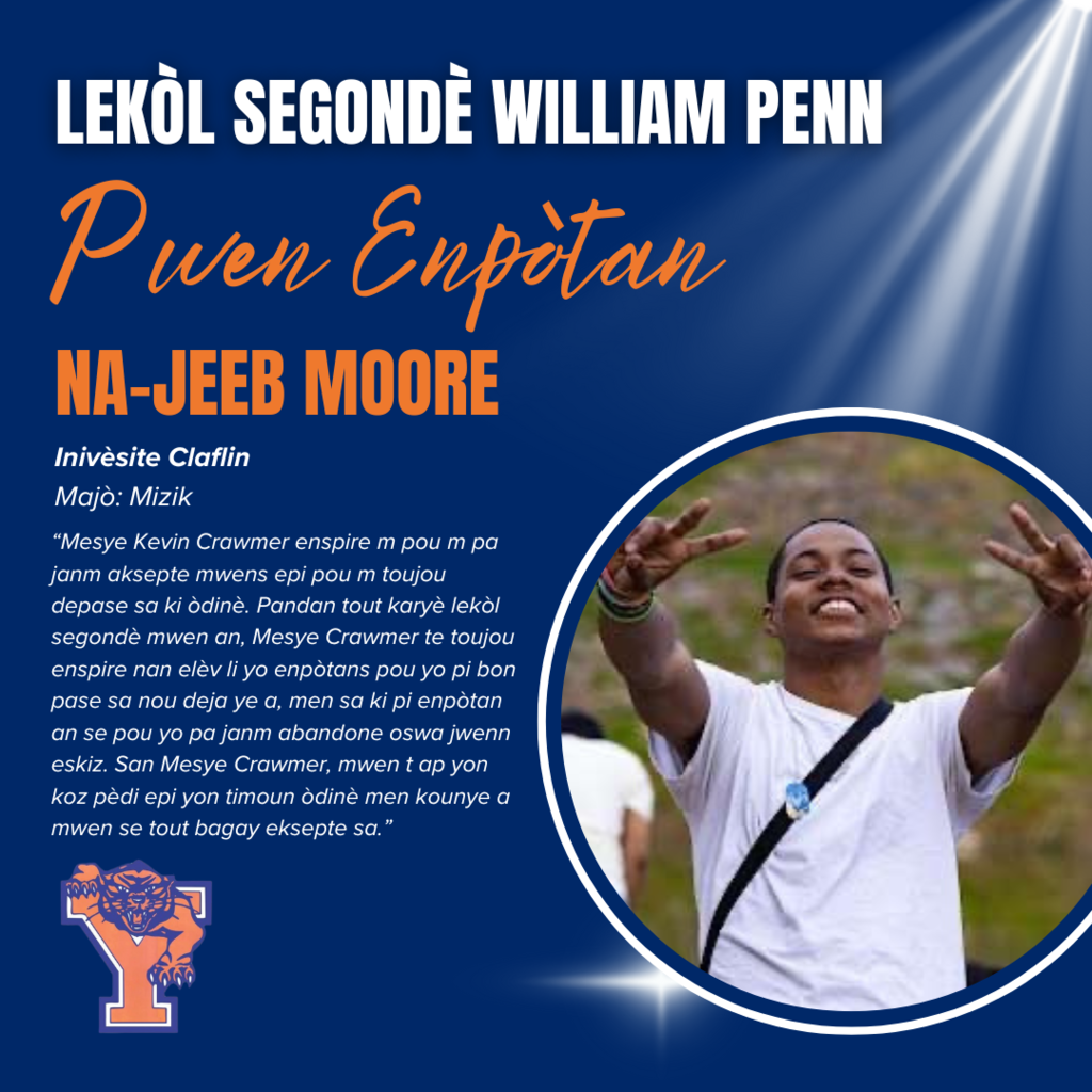 William Penn Senior Spotlight Graphic