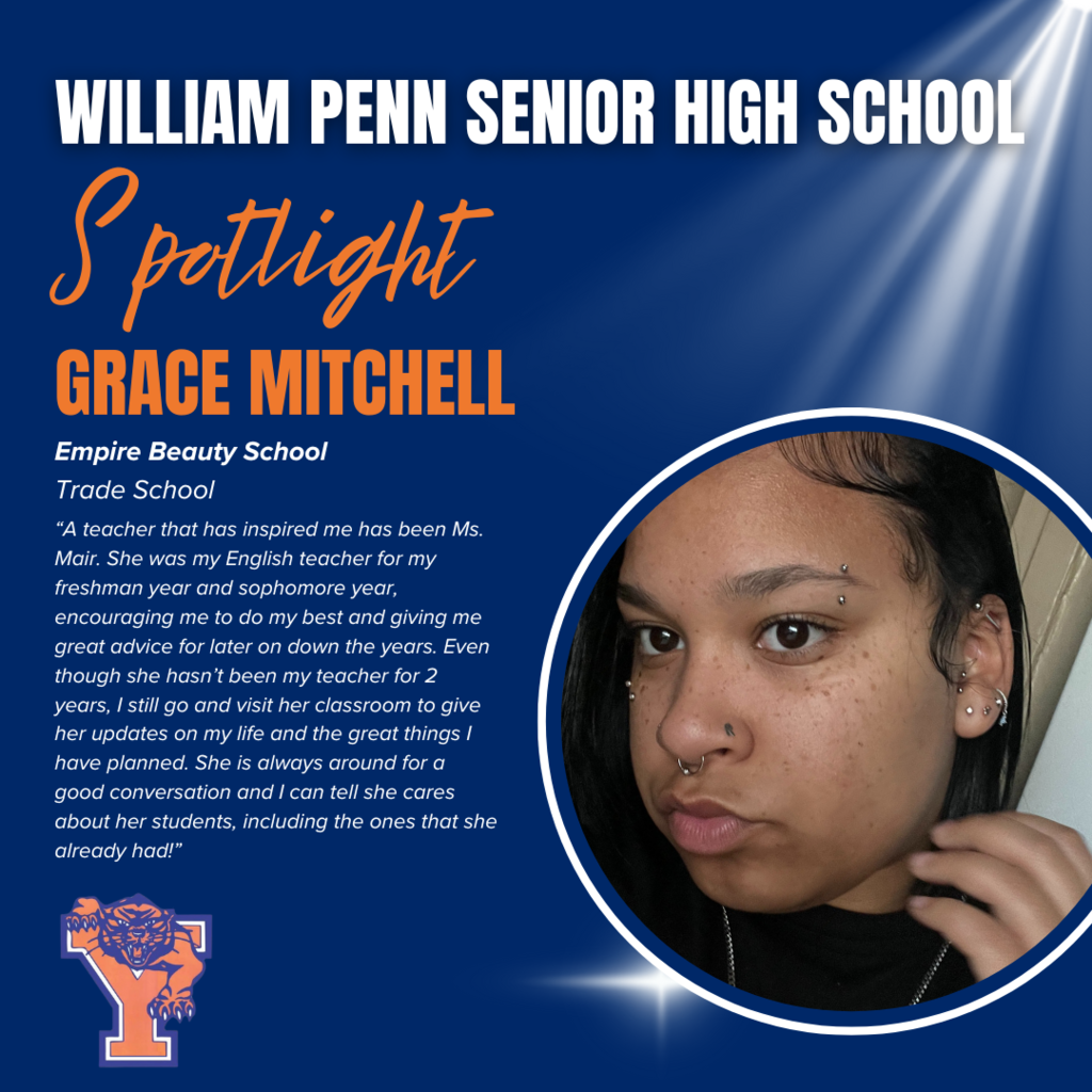 William Penn Senior Spotlight Graphic
