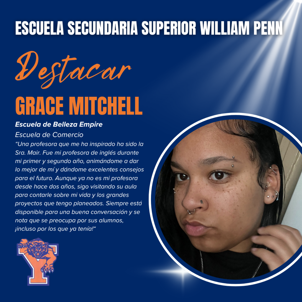 William Penn Senior Spotlight Graphic