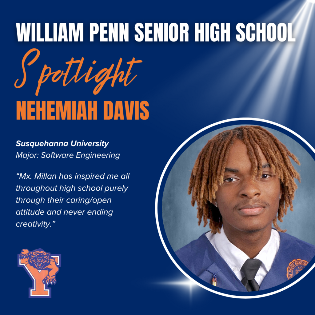 William Penn Senior Spotlight Graphic