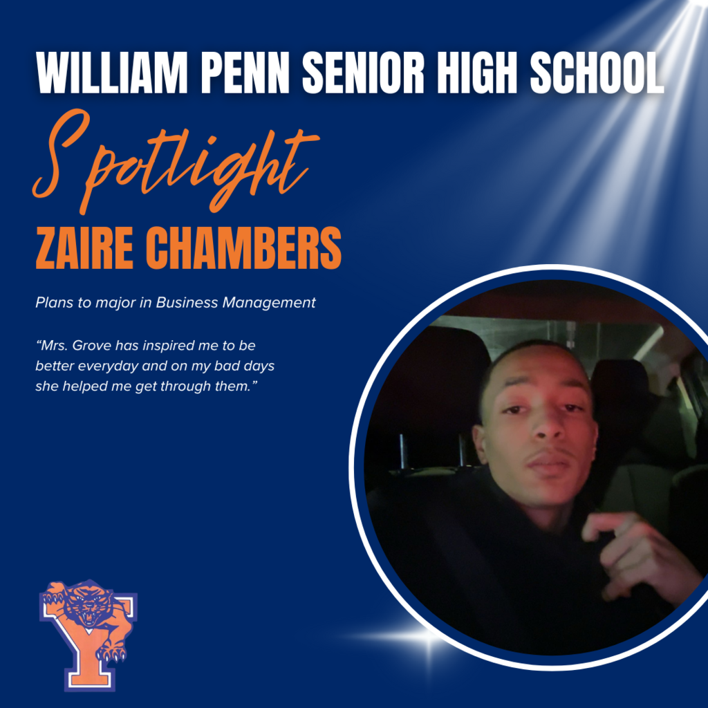 William Penn Senior Spotlight Graphic