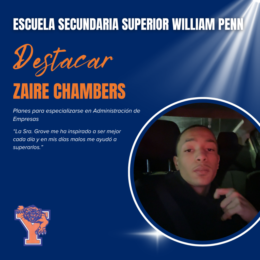 William Penn Senior Spotlight Graphic