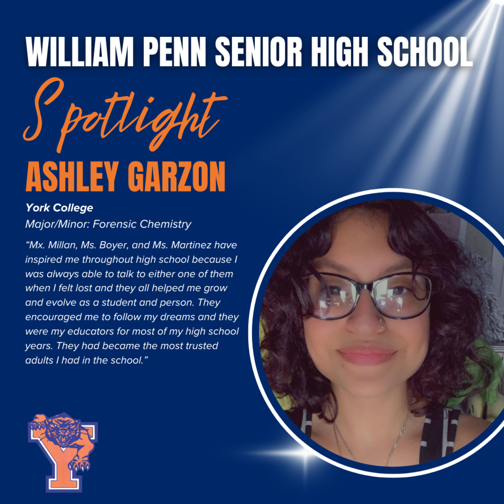 William Penn Senior Spotlight Graphic