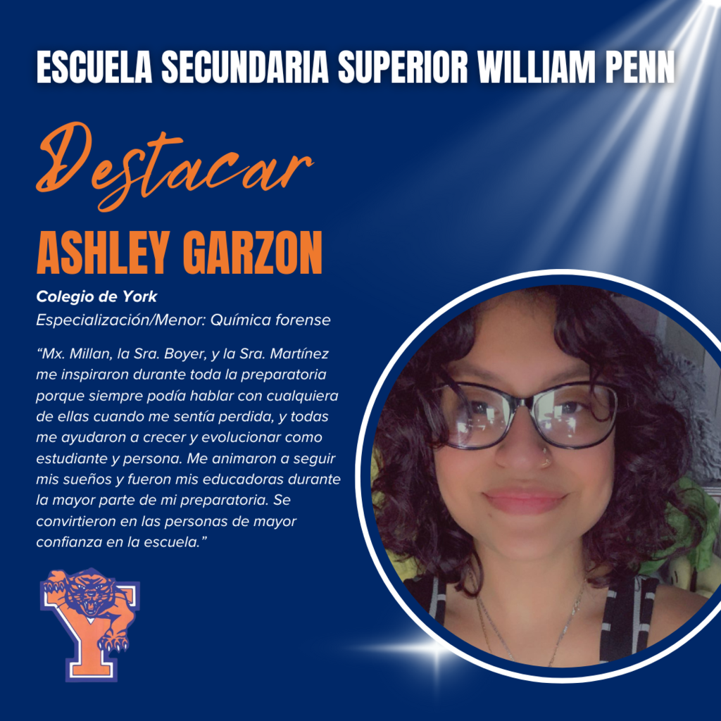 William Penn Senior Spotlight Graphic