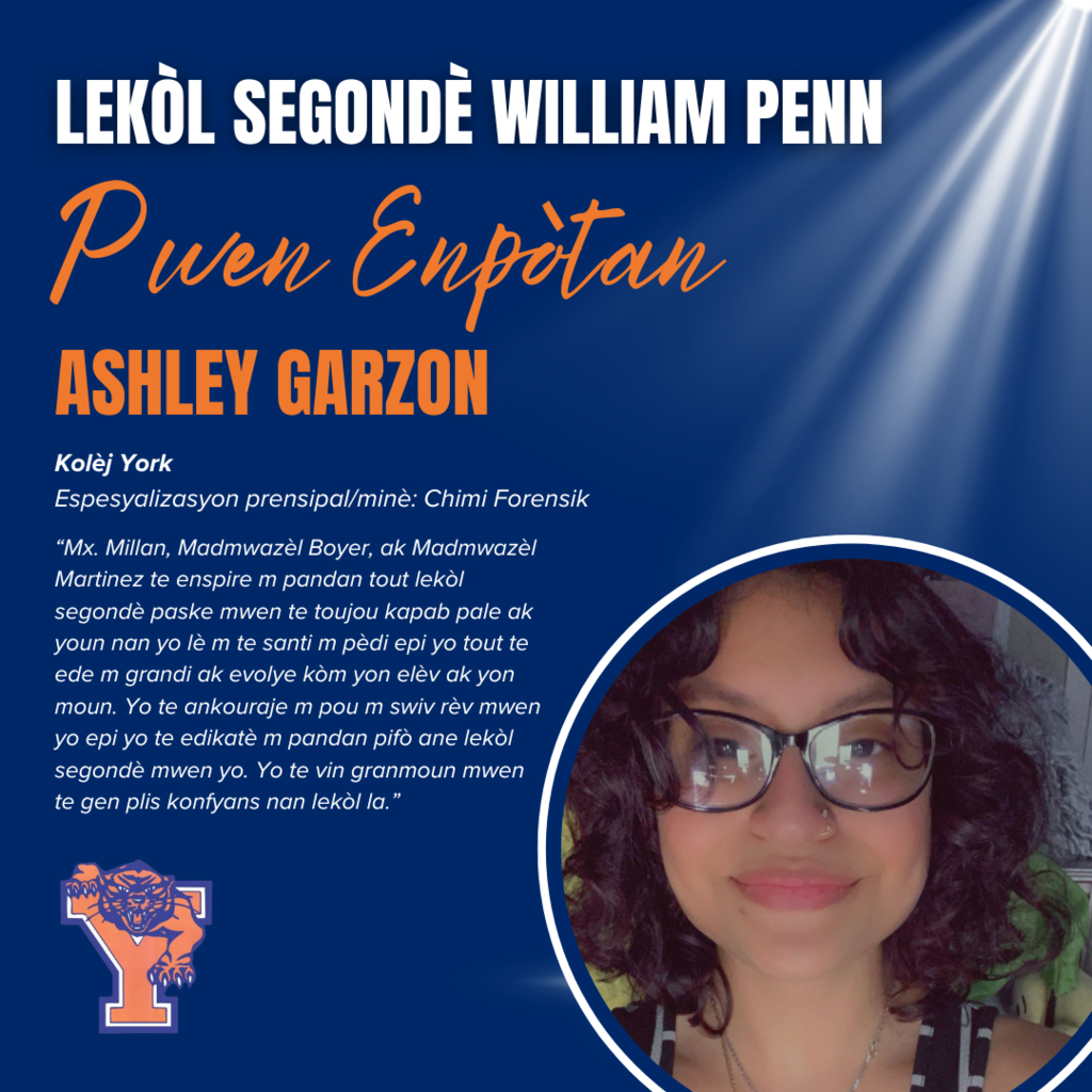 William Penn Senior Spotlight Graphic