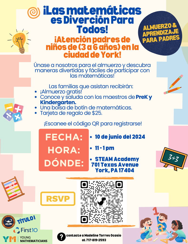 Math is Fun for Everyone Flyer