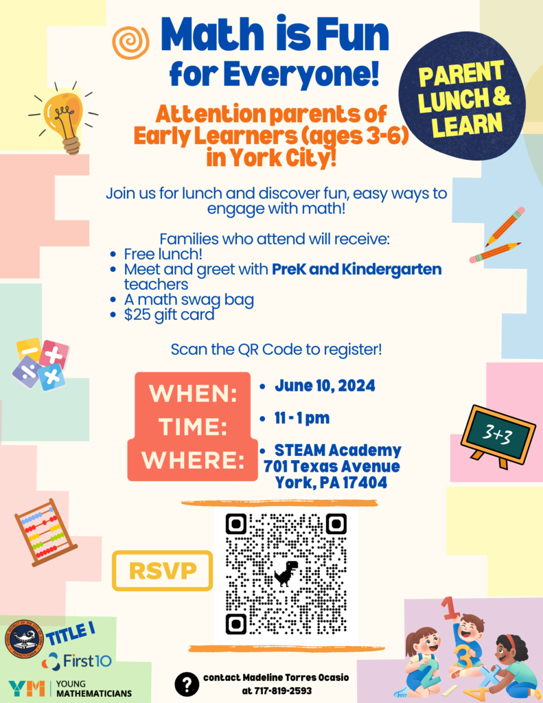Math is Fun for Everyone Flyer