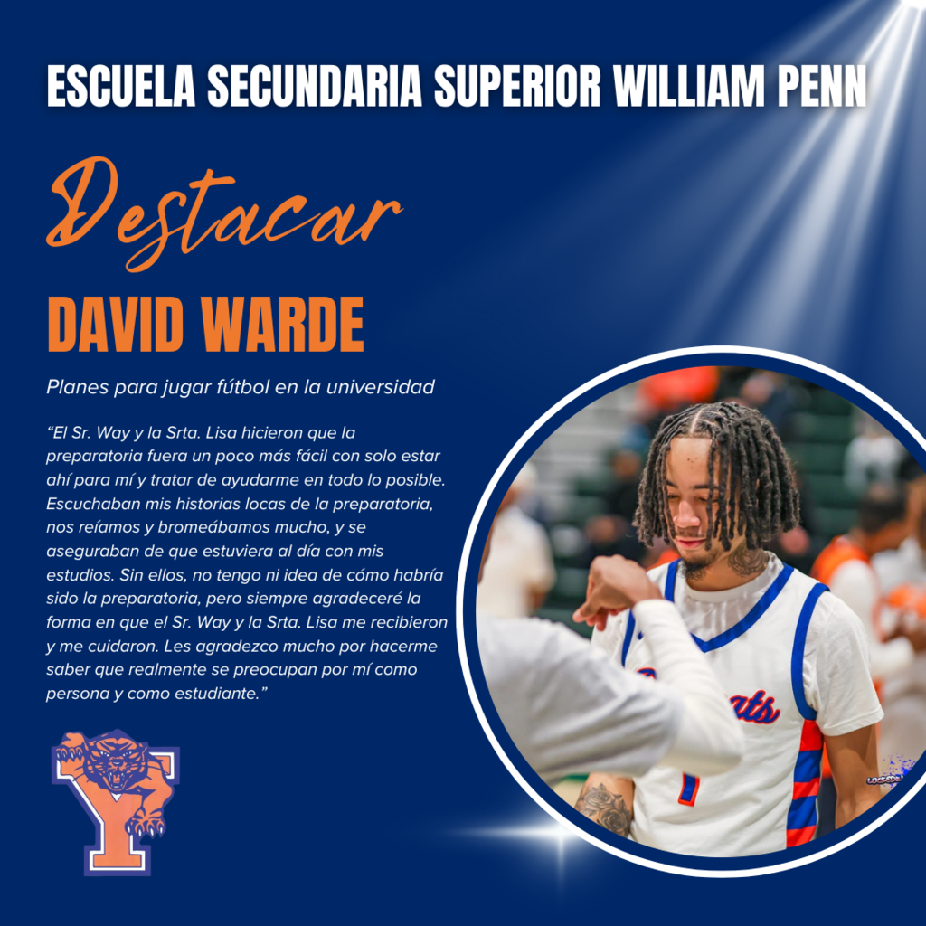William Penn Senior Spotlight Graphic