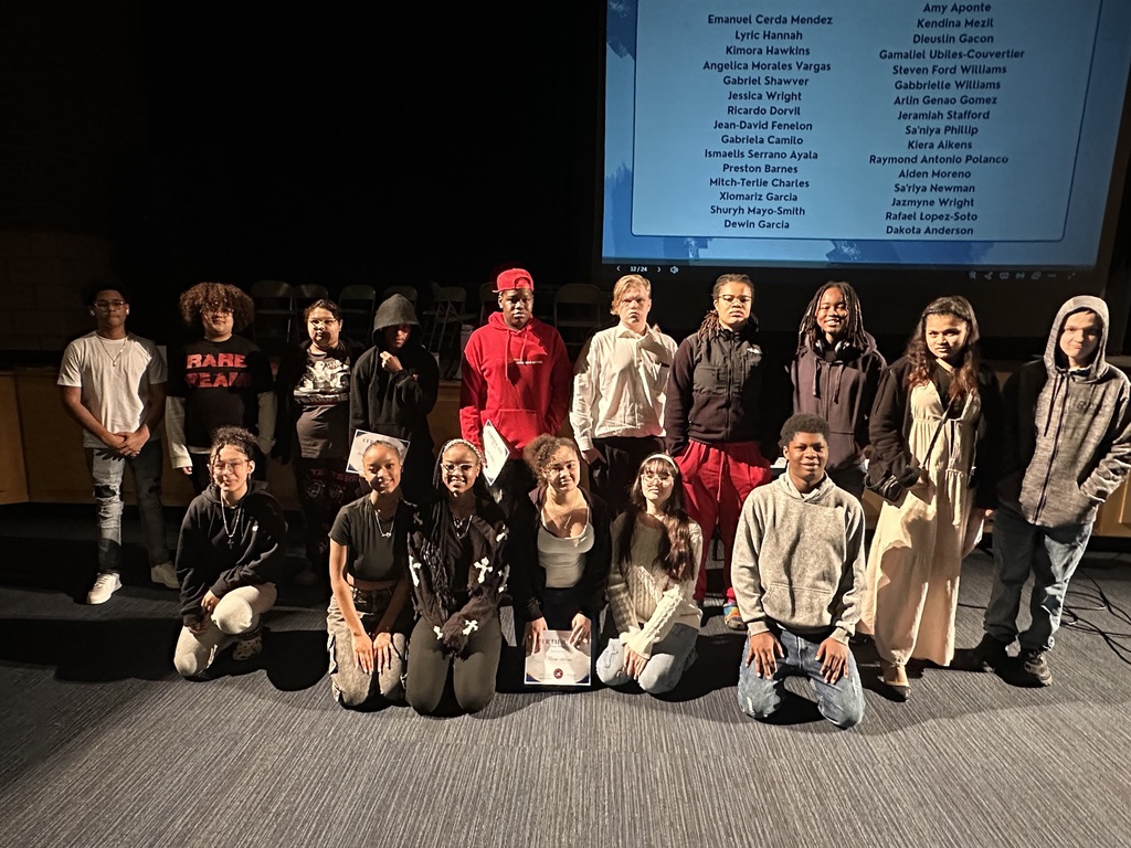 Marking Period 3 Freshman Academy PRIDE Awards Assembly