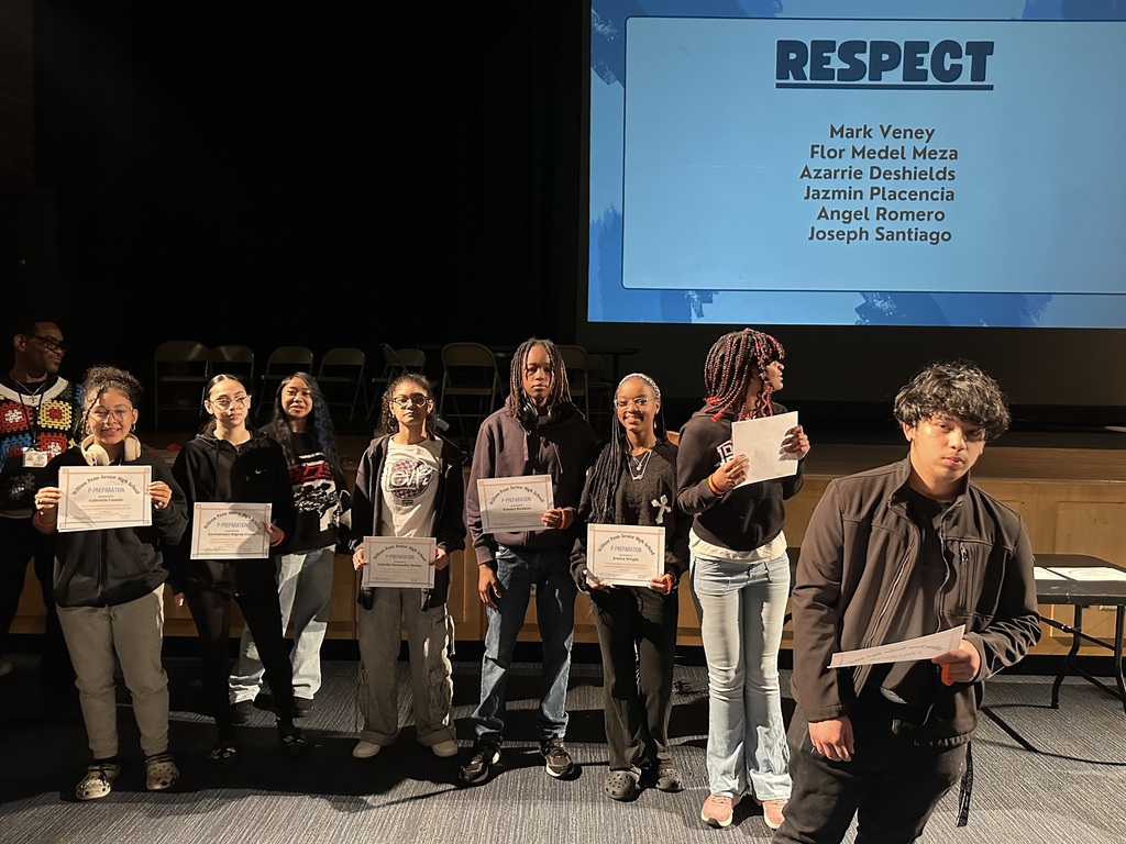 Marking Period 3 Freshman Academy PRIDE Awards Assembly