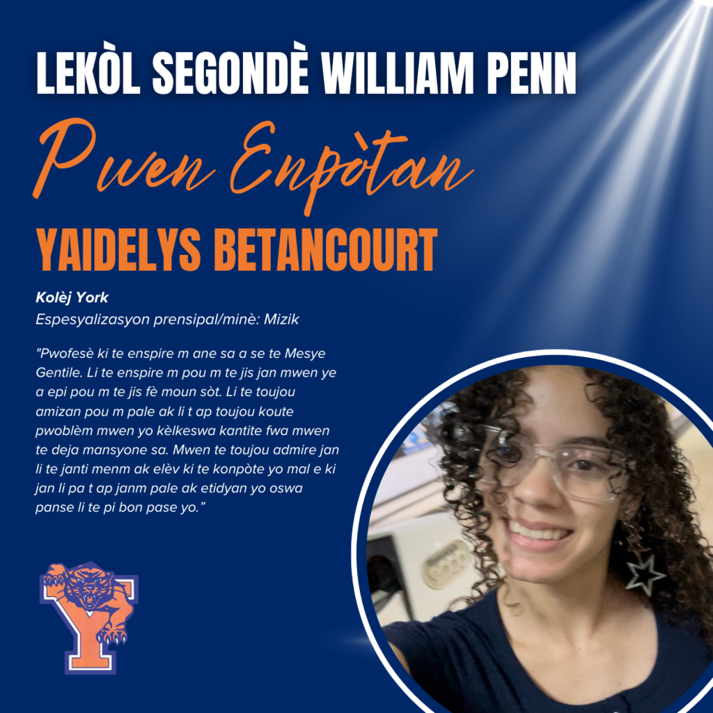 William Penn Senior Spotlight Graphic
