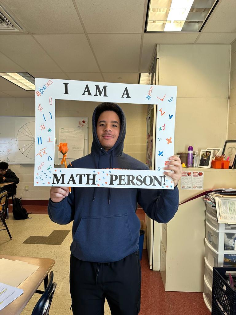 I Am A Math Person Photo