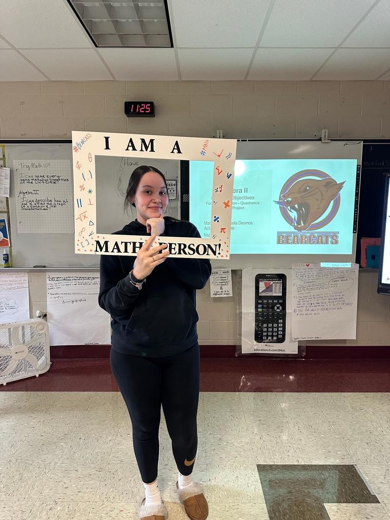 I Am A Math Person Photo