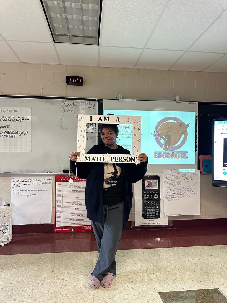 I Am A Math Person Photo