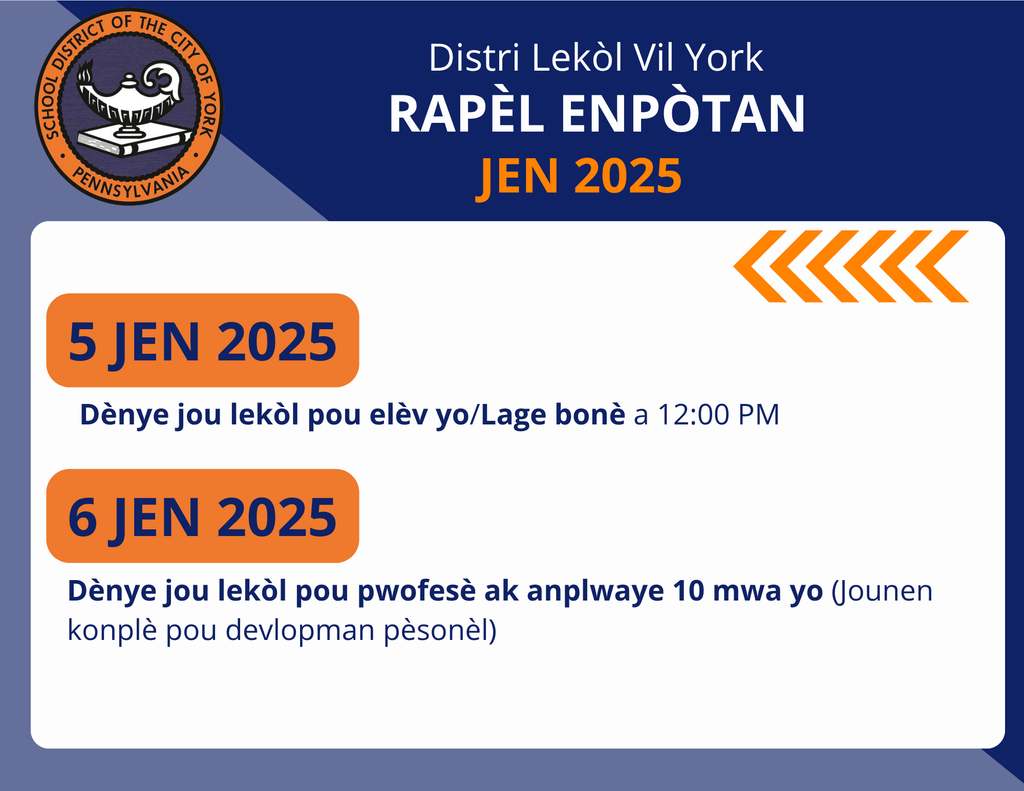 Important Calendar Reminders for June Graphic