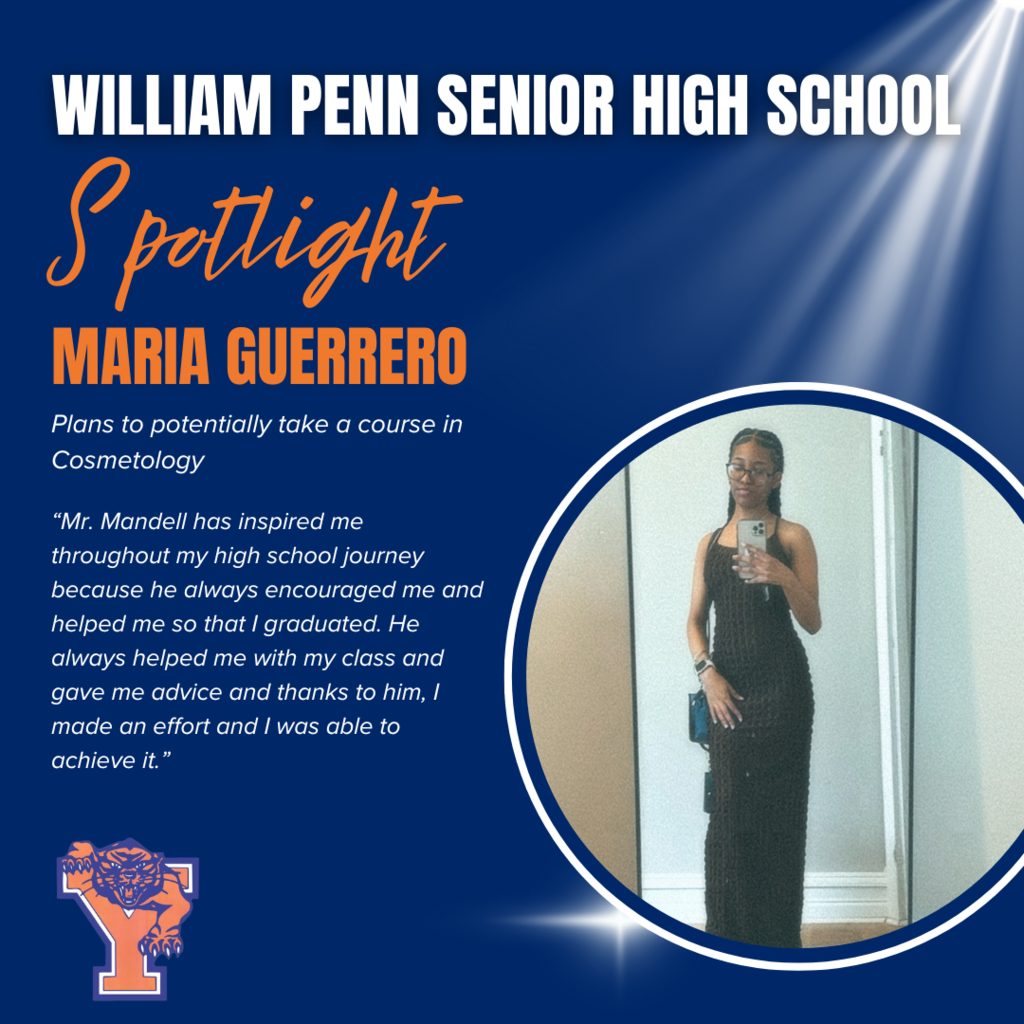 William Penn Senior Spotlight Graphic