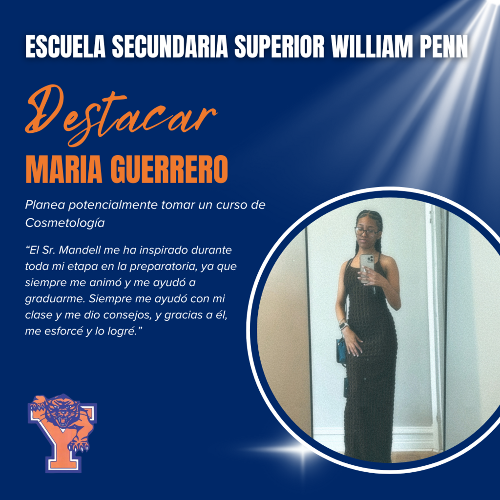 William Penn Senior Spotlight Graphic