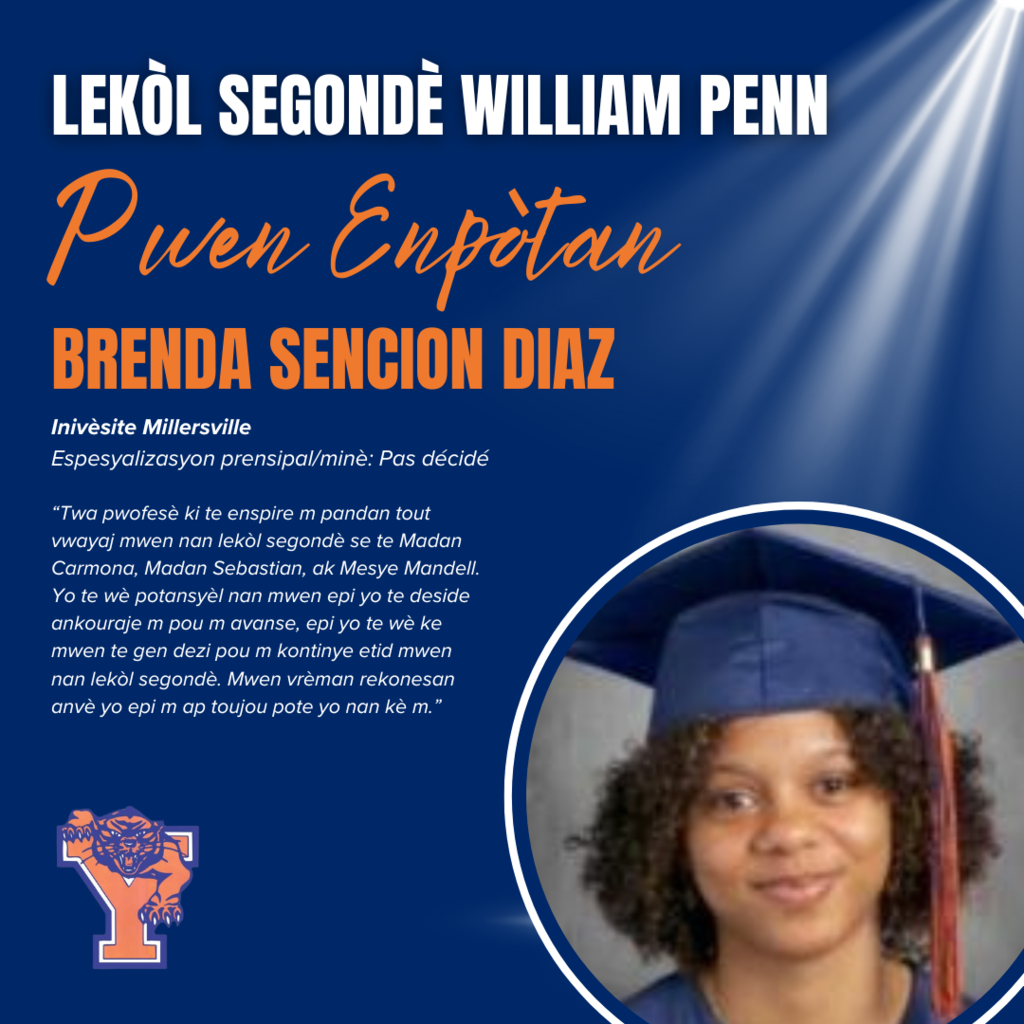 William Penn Senior Spotlight Graphic