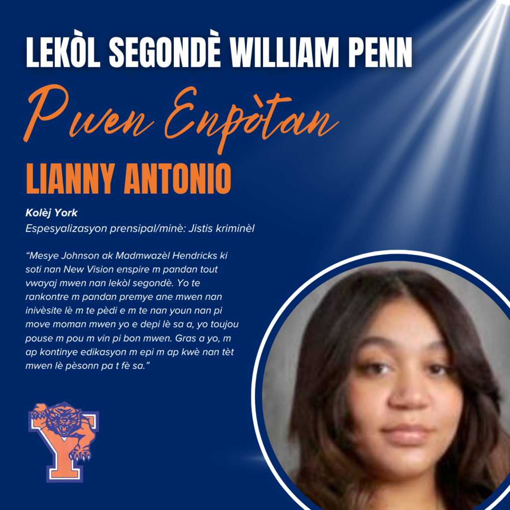 William Penn Senior Spotlight Graphic