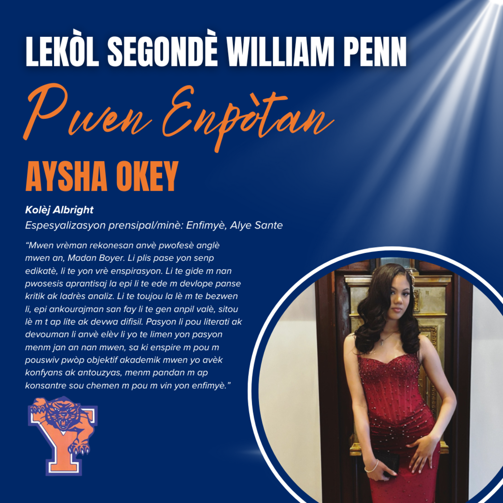 William Penn Senior Spotlight Graphic