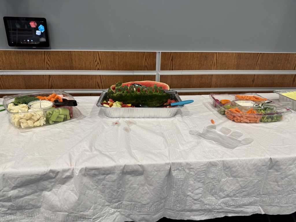 Table with refreshments