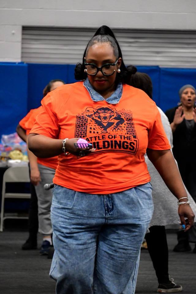 The School District of the City of York district staff members recently participated in a Battle of the Buildings event involving several Minute to Win It style games in a school gymnasium. 📸: Photography by Moises Oquendo